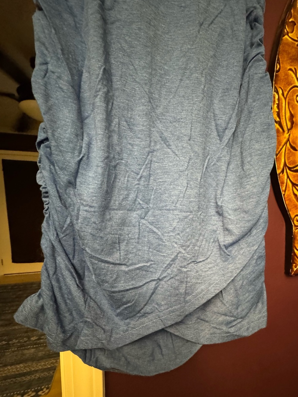 Women's Sleeveless Tank Top - Blue - Picture 4 of 4